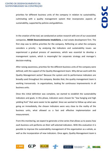 Total Quality Management (TQM) for Sustainability | PDF