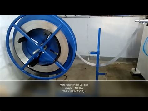 Vertical Decoiler Machine - Motorized Bobin Decoiler Manufacturer from ...