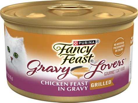 Amazon.com : Purina Fancy Feast Gravy Lovers Chicken Feast in Gravy ...