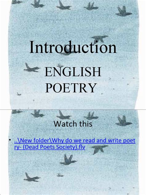 Image result for Example Poetry for Introduction