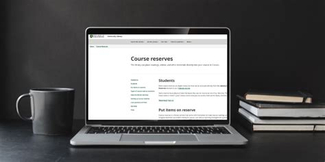 Library Course Reserves 的图像结果
