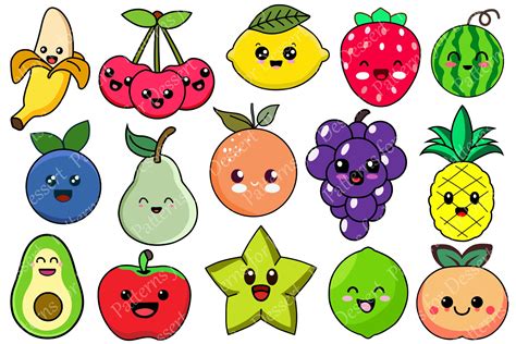 Clipart Fruits