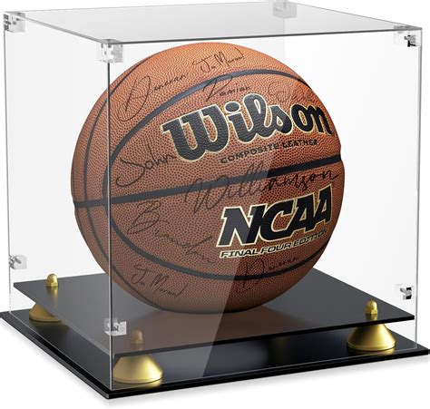 Amazon.com: KKU Acrylic Basketball Display Case, Clear Full Size ...