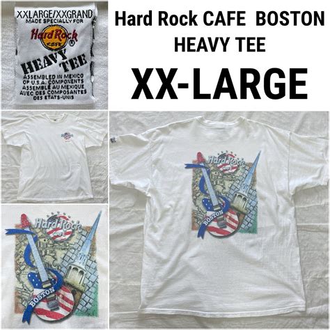 Yahoo!オークション - ハードロックカフェ ボストン ヘビー Tシャツ Ha...