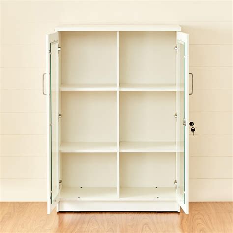 Buy Alps Raft 2-Door Book Cabinet - White from Home Centre at just INR ...