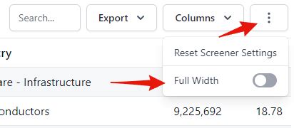 Screener Tutorial 的图像结果