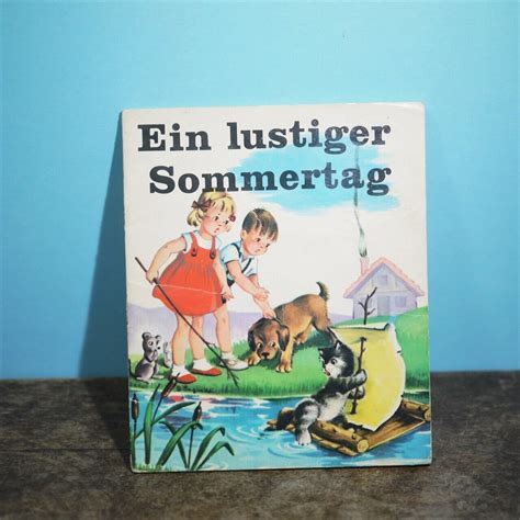 楽しい夏の日 Ein lustiger sommertag ドイツ古書 児童書 洋書 | こりすのパン屋Base店 （世界の蚤の市 ひとつだけの宝物）