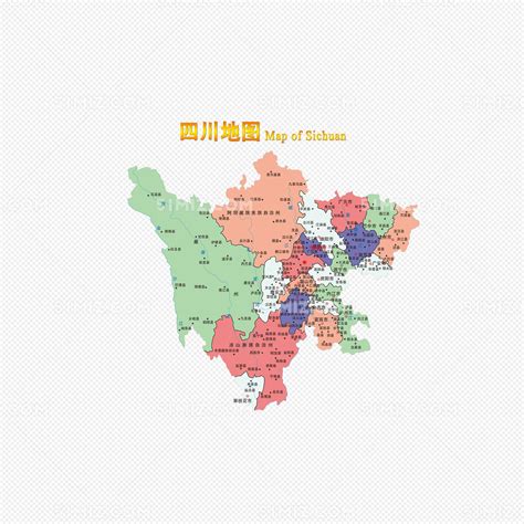 四川地图图片素材免费下载 - 觅知网