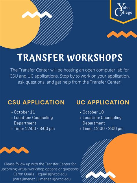 Flyer CSU UC | Yuba College