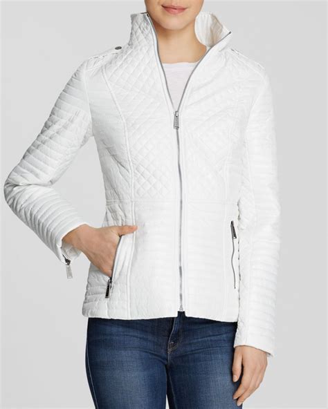 Quilted Jacket White at Minnie Wilkin blog