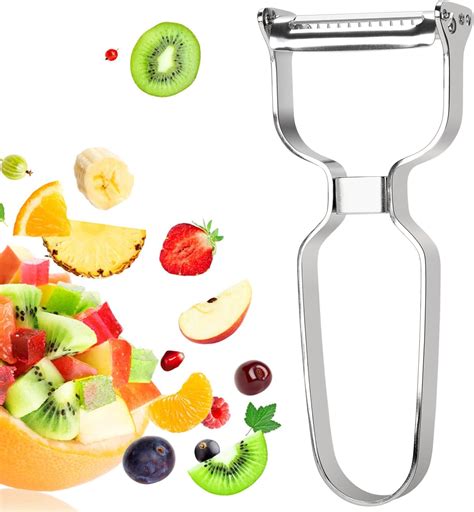 Amazon.com: Vegetable Peeler Julienne Slicer, Stainless Steel Potato ...