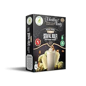 Aarkay Natural Instant Healthy Sitafal Kulfi With Almond Milkshake ...