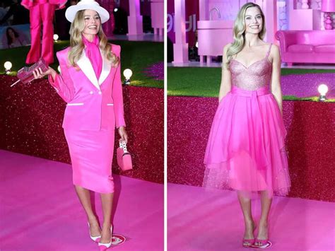 Margot Robbie looked like she stepped right out of a Barbie box in 2 ...