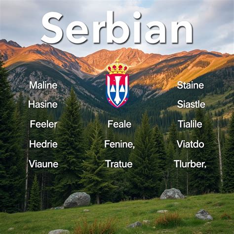 Best Serbian Name Generator | Vondy