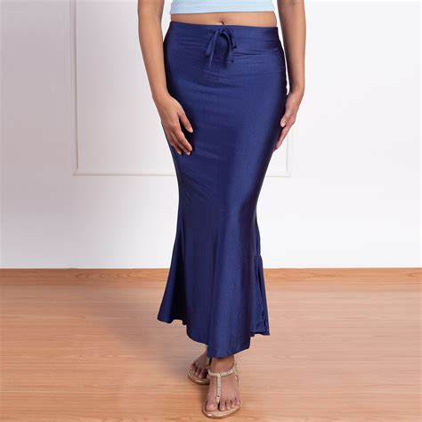 Mermaid Saree Petticoat-NYOE01-Navy – Nykd by Nykaa