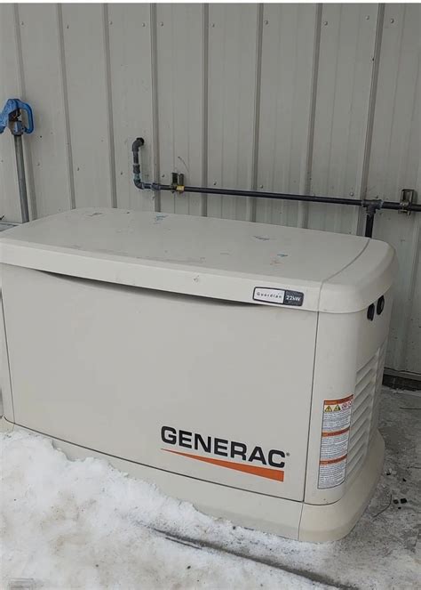My first backup generator installed at upstate NY. | Jun Zhen