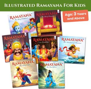 Ramayana For Children - Vol. 1 To 7 | Moral Stories Books For Kids ...