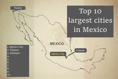 Top 10 largest cities in Mexico by population | Mexico's largest cities ...
