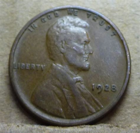 1928-P EXTRA FINE Lincoln Wheat Cent XF ( 802) - For Sale, Buy Now ...
