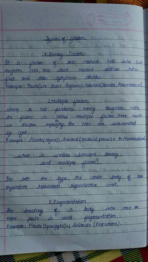 Describe the different methods of asexual reproduction. Give examples ...