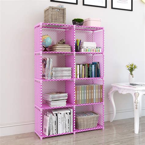 Snazzy Foldable Metal Plastic Open Bookcase Bookshelf, Bookrack, Book ...