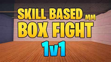 Skill Based MM Box Fight [1v1] 0871-1383-2394 by finest - Fortnite ...