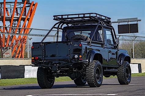 Pitch Black 1990 Land Rover Defender Is the British Solution to the ...