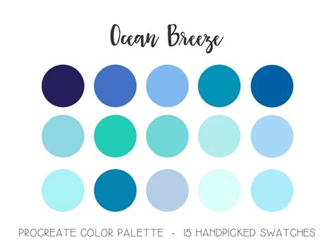 Ocean Blue Color Code In Photoshop at Laura Freeman blog