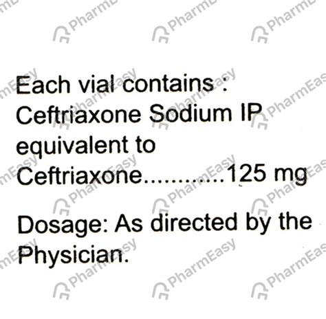 Xone 125 MG Powder For Injection (1): Uses, Side Effects, Price ...