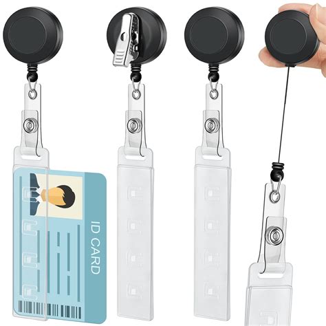 Horizontal Retractable Badge Holder at Eva Howse blog