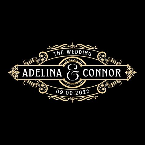 Elegant Wedding Logo Elegant Wedding Logo Template By Acongraphic