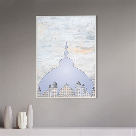 Majestic Dome Against Blue Sky Wall Painting – Nestroots