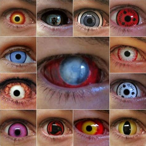 Cheap Naruto Contacts To Buy (Shippuden, Byakugan, Rinnegan Sharingan ...