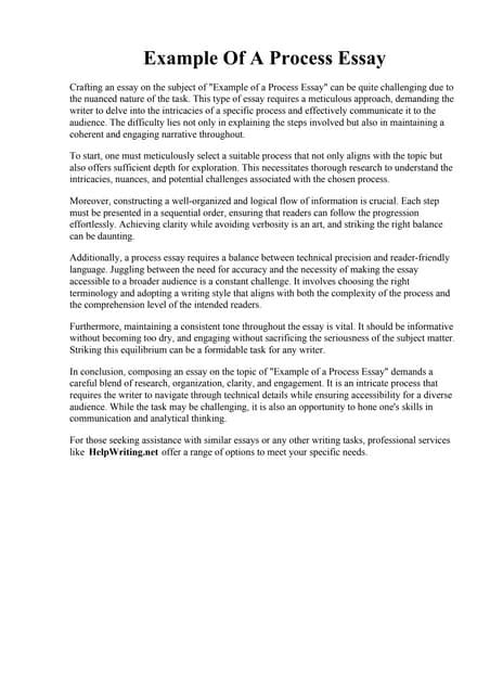 Image result for Process Essay Sample Topics