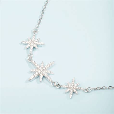 Silver Shining Star Anklet – Silvish