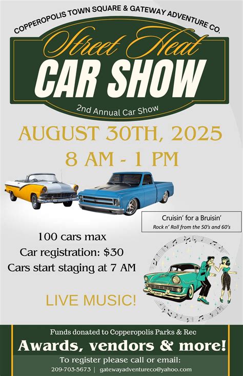 2nd Annual "Street Heat" Car Show! , The Town Square at Copper Valley ...