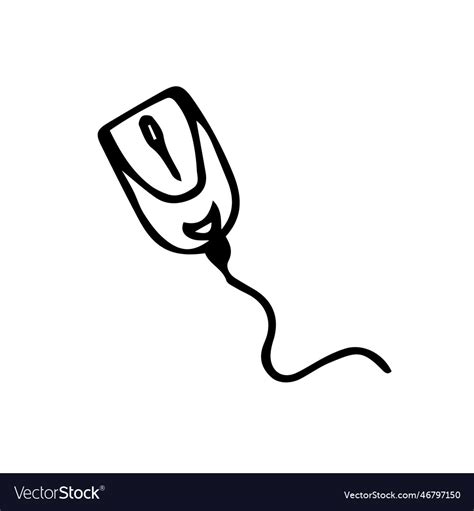 Label the Computer Mouse Vector 的图像结果