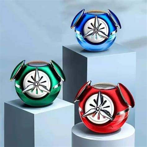 Powered Liquid Car Perfume - Auto Rotation Fan for Car Dashboard – Prantak