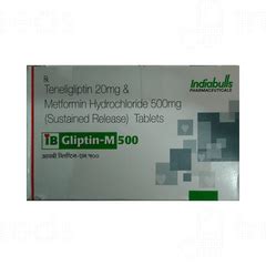 Ib Gliptin M 500 Tablet 10: Uses, Side Effects, Price & Substitutes