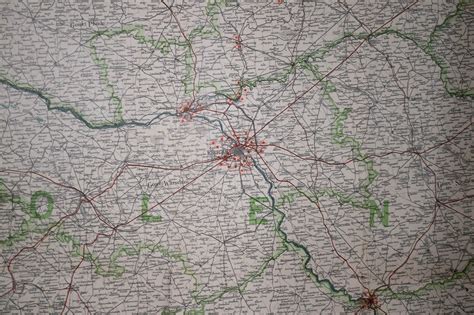 Mapa Der Kriegsschauplatz in Polen / Teatr wojny w Polsce, Carl ...