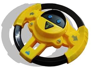 Buy Kids Steering Wheel Toy, Car Driving Simulation Electronic Toys ...