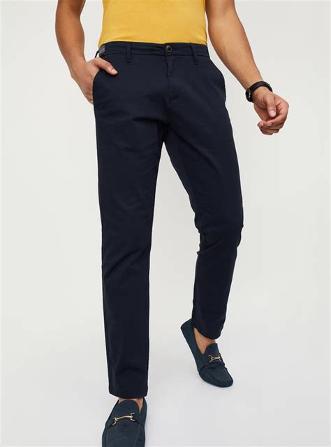 Buy Men Slim Fit Stretch Chinos Online at just Rs. 1299.0 ...