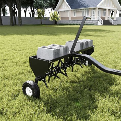 MIDHAM 48-in Plug Lawn Aerator in the Plug Lawn Aerators department at ...