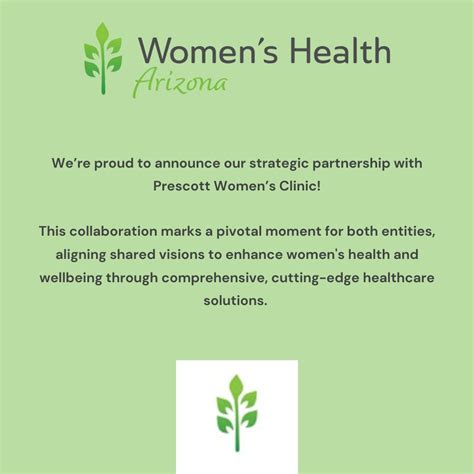 We are thrilled to partner with Prescott Women’s Clinic. Welcome to the Women’s Health Arizona ...