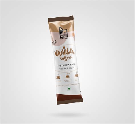 Vanilla Coffee Premix NO sugar (Box of 10 single serve sachets) – The ...
