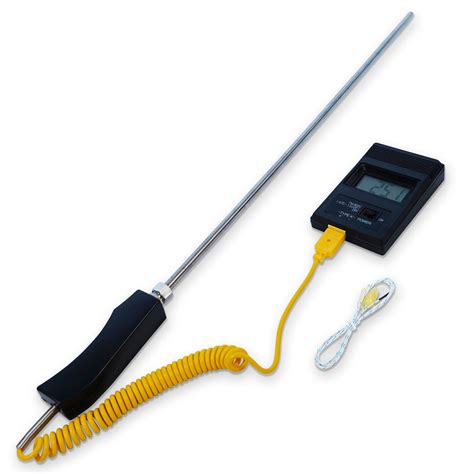 Digital Probe Thermometer for Kiln, Furnace - Hi Temp Thermometer with ...