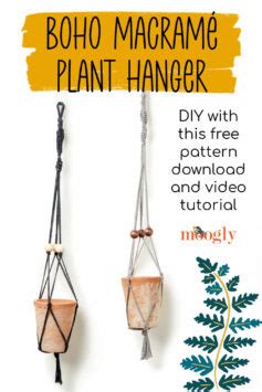 Image result for Boho Macrame Hanger Tutorial