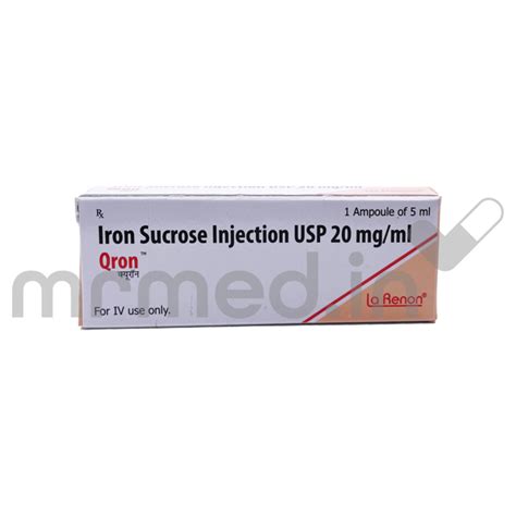 Buy Qron 20mg Injection Online | Trusted Quality at MrMed