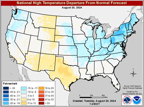 CONUS NDFD GIS Graphics