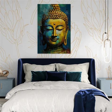 Laid-back Buddha Head Posters - 24x30 Zen Wall Art in Louisiana ...